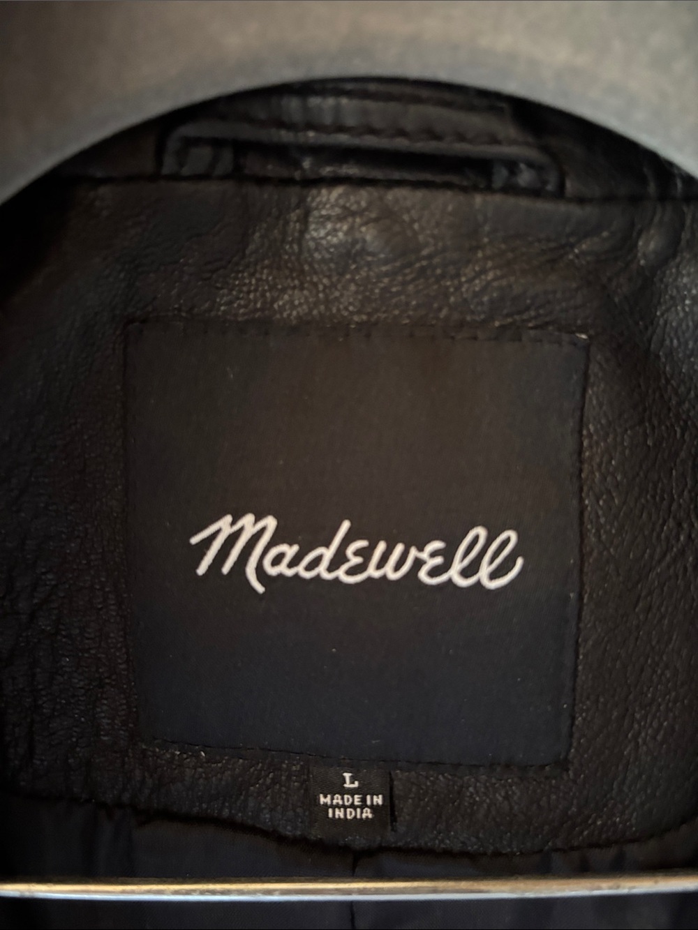 Madewell Washed Leather Motorcycle Jacket - Picture 7 of 8